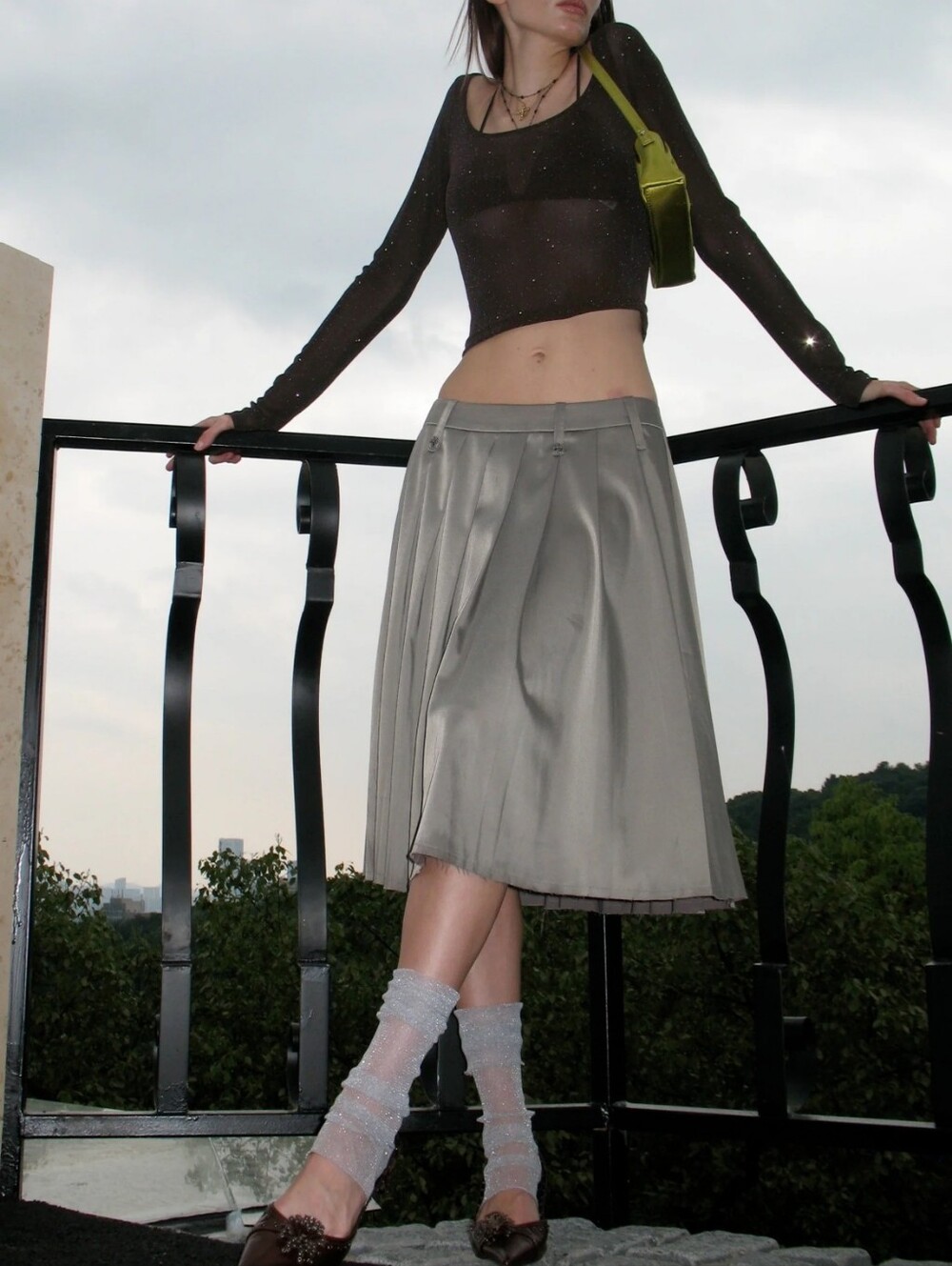 Prod Whatever Lab Pleated Skirt Size Mesium